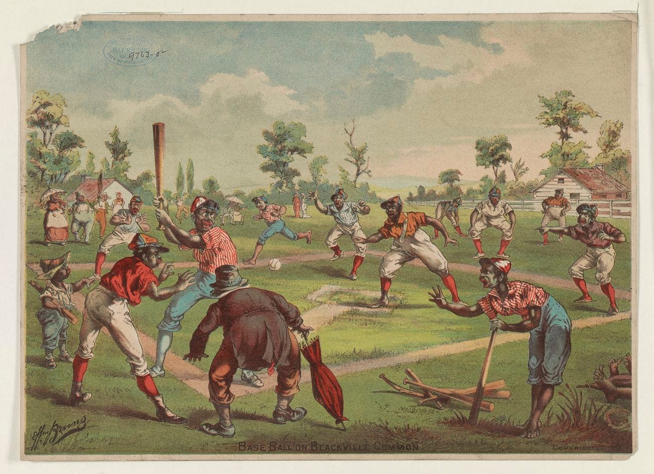 Baseball on Blackville Common