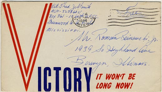 World War II Patriotic cover